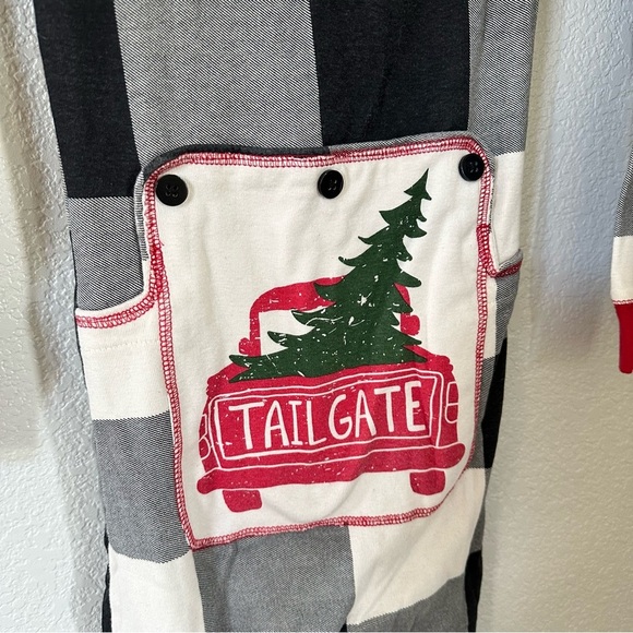 Lazy One Tailgate Kid Onesie Flapjack Pajama Size 8 - Picture 5 of 5
